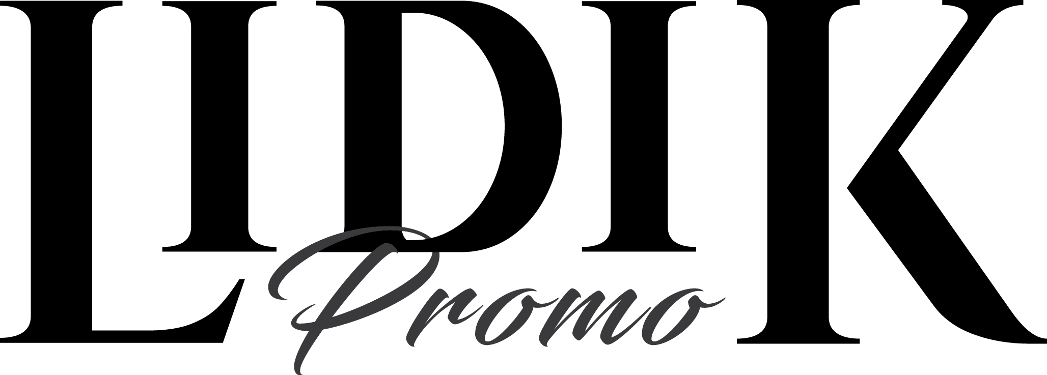 Logo LIDIK PROMO Noir